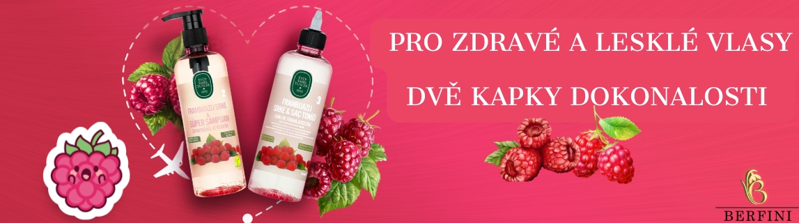 Tonikum a šampón malina 